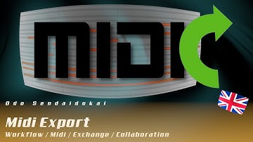 Midi Export & Import | english | Bitwig