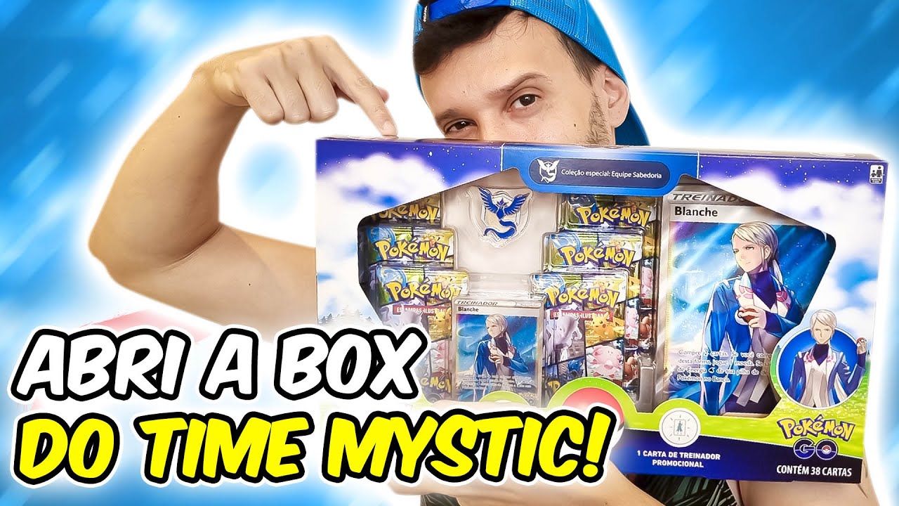 Box de Cartas - Pokémon GO - Coleção Especial: Equipe Sabedoria