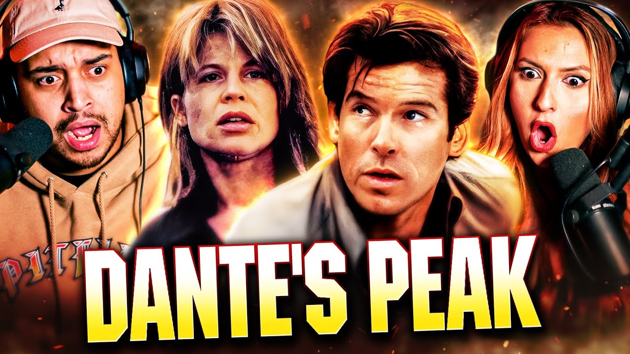 DANTE'S PEAK (1997) MOVIE REACTION –THIS ERUPTION WAS INSANE! – FIRST TIME WATCHING – REVIEW