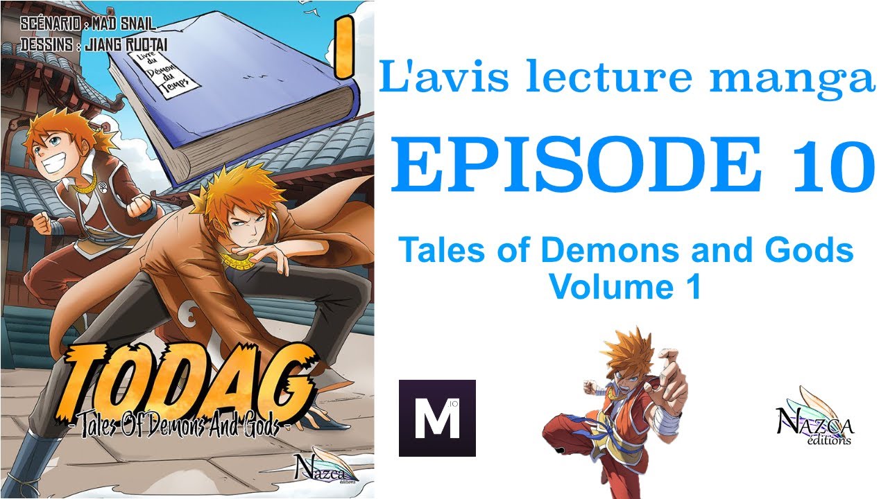 L'avis Lecture Manga (Manhua) #010 Tales of Demons and Gods (TODAG