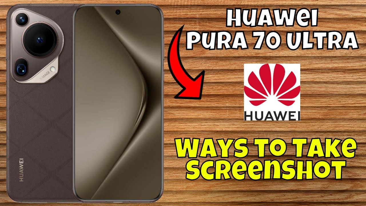 Screen Sort Setting Ways to Take ScreenShot Huawei Pura 70 Ultra | How to take a screen ...