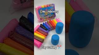 Clay Cutting #clayart #clayasmr #clayunboxing #claysound #candy #claycraft