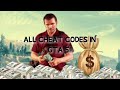 GTA 5 || ALL CHEAT CODES