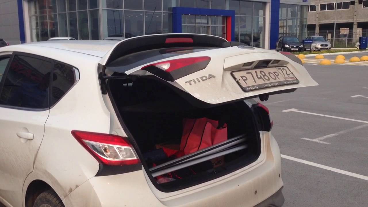 Замок багажника ниссан тиида
