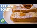 【No Music】簡単！フレンチトーストの作り方 / EASY! French Toast Recipe (Breakfa…