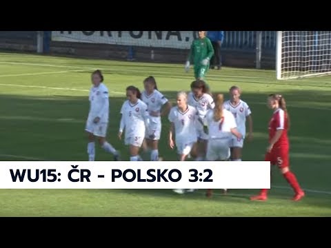 WU15: Česká republika - Polsko 3:2 (2:2)