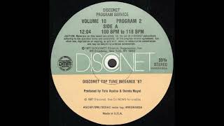 DISCONET VOLUME 10, PROGRAM 2 * TOP TUNE MEGAMIX '87 * Tuta Aquino & Dennis Muyet * MWDN1002 * 1987 DISCONET VOLUME 10, PROGRAM 2 * TOP TUNE MEGAMIX '87 * Tuta Aquino & Dennis Muyet * MWDN1002 * 1987