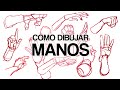 COMO DIBUJAR MANOS con formas simples / Anatomía básica