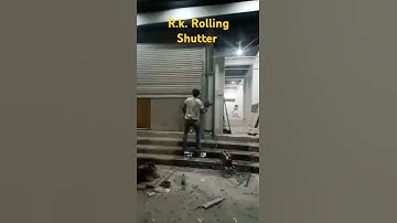Shutter King 👑👑 #shutterstock #shutterstrip #welder #shutterfabrication #rkrollingshutter