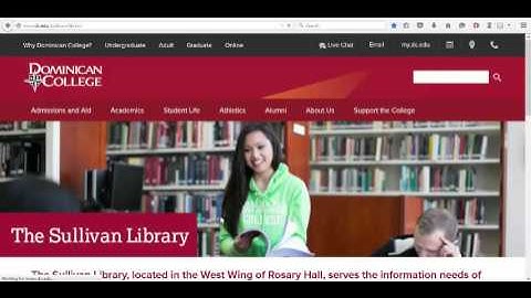 Interlibrary Loan (ILLiad) @ the Sullivan Library