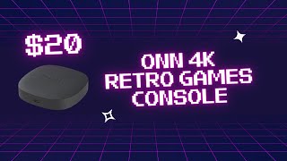 onn 4K streaming box  How to set up retro games emulators and performance  Only $20 in Walmart!