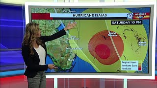 Tropical storm-force wind gusts already reported in Miami-Dade from Hurricane Isaias