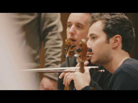 Quatuor Ebène record Eternal Stories with Michel Portal