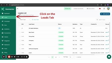 How to Scrape Leads from LinkedIn "Search Bar"   |   Konnector.ai Tutorial