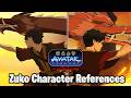 Zuko Character References In Avatar Legends: The Fighting Game!