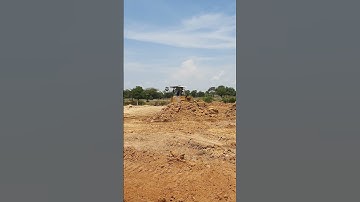 First Start NICELY PROJECT!! LANDFILL Delete Deep Pond In Flooded Area Use Strong Dozer & 6Ton Truck