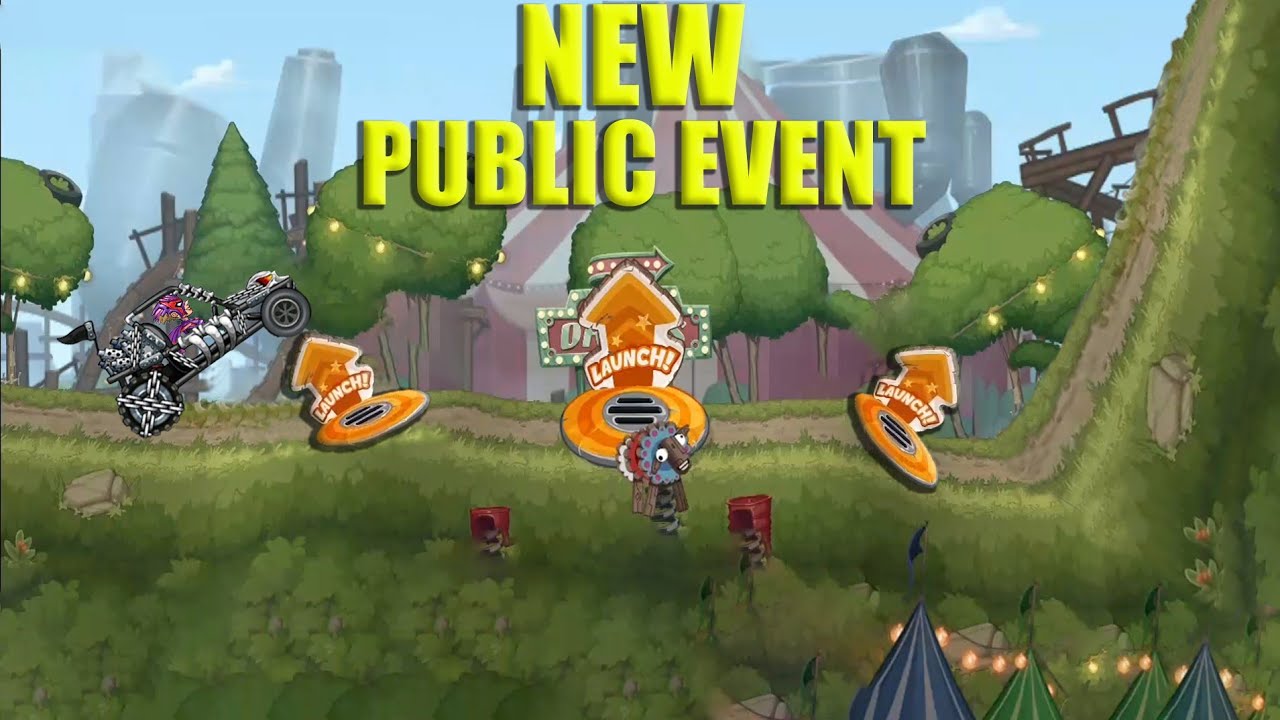 Hill climb racing 2 - FERRIS - WHEELIE NEW EVENT (EASY 10 pts ‼ )
