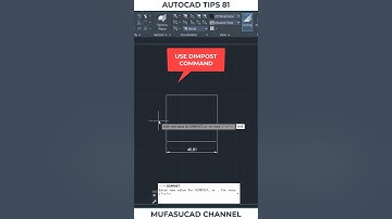 AutoCAD Tips 81 Add Dimension Units #shorts
