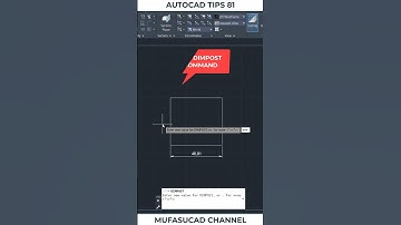 AutoCAD Tips 81 Add Dimension Units #shorts