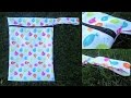 DIY: Travel  Wet Bag For Cloth Diapers