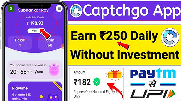 🤑 Captcha Go App Payment Proof | Captcha Go App Real Or Fake | Captch Go Coin Value