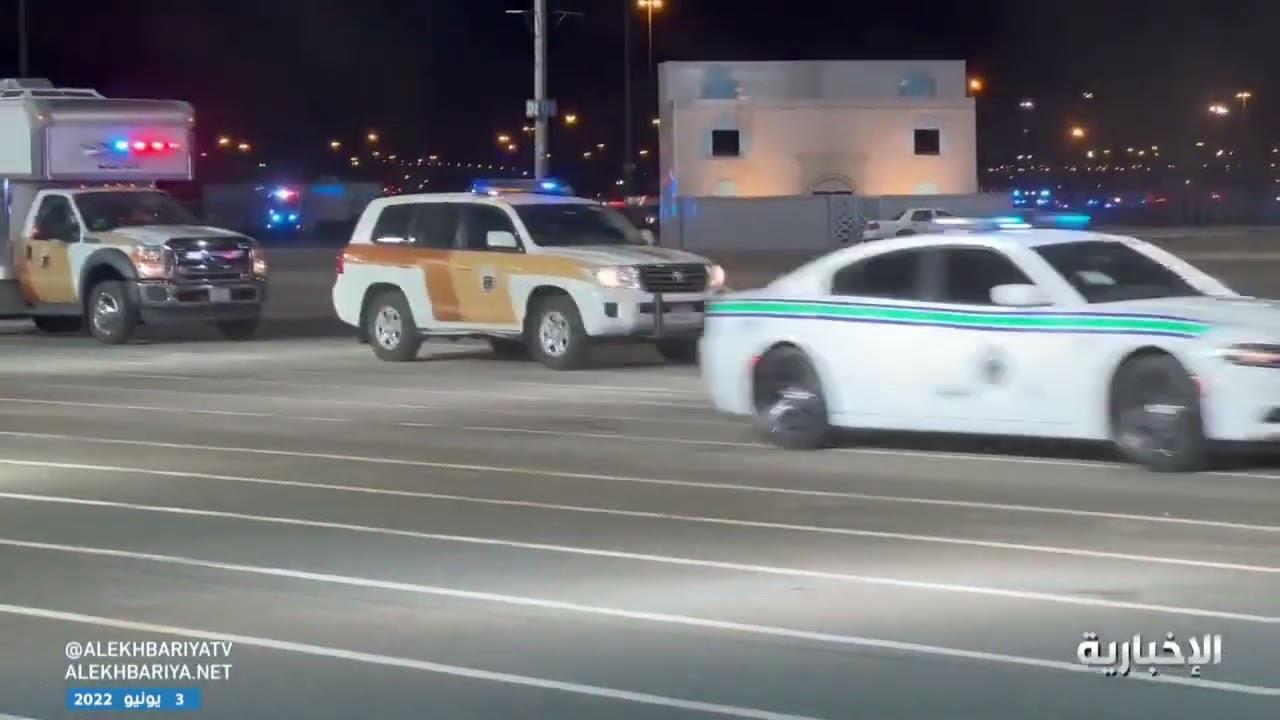 استعراض حي لقوات أمن الحج هذا العام