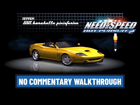 Ferrari 550 Alpine Challenge Event 16 NFS Hot Pursuit 2 PS2 No Commentary Walkthrough 32 