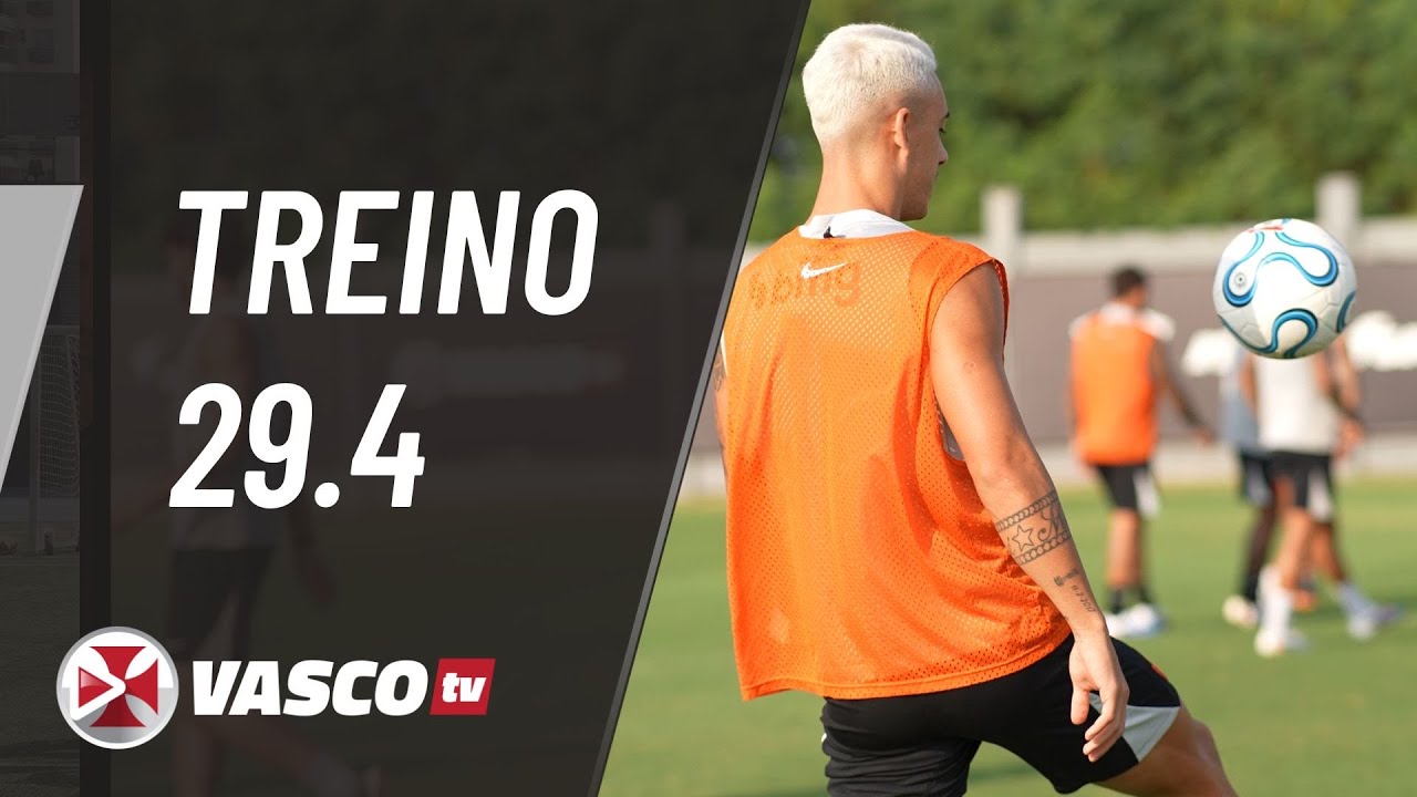 VascoTV divulga treino desta quarta-feira no CT Moacyr Barbosa; vídeo mostra preparação