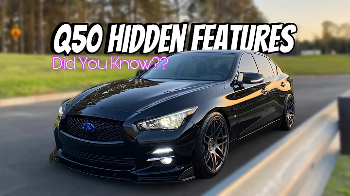 Q50 HIDDEN Features you DID NOT KNOW about!