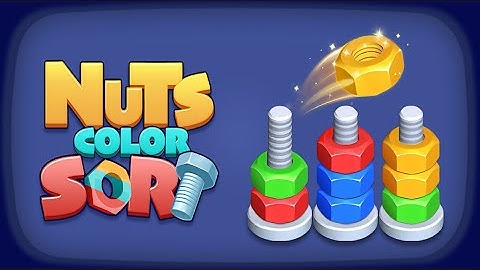 Nut Sort Games - Color Sorting (by Guru Smart Holding) IOS Gameplay Video (HD)