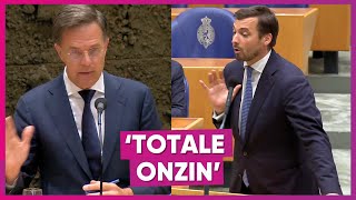 Baudet confronteert Rutte met 'misstap' oorlog Oekraïne