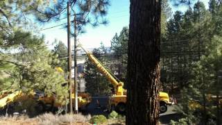 Utility Pole Swap time lapse