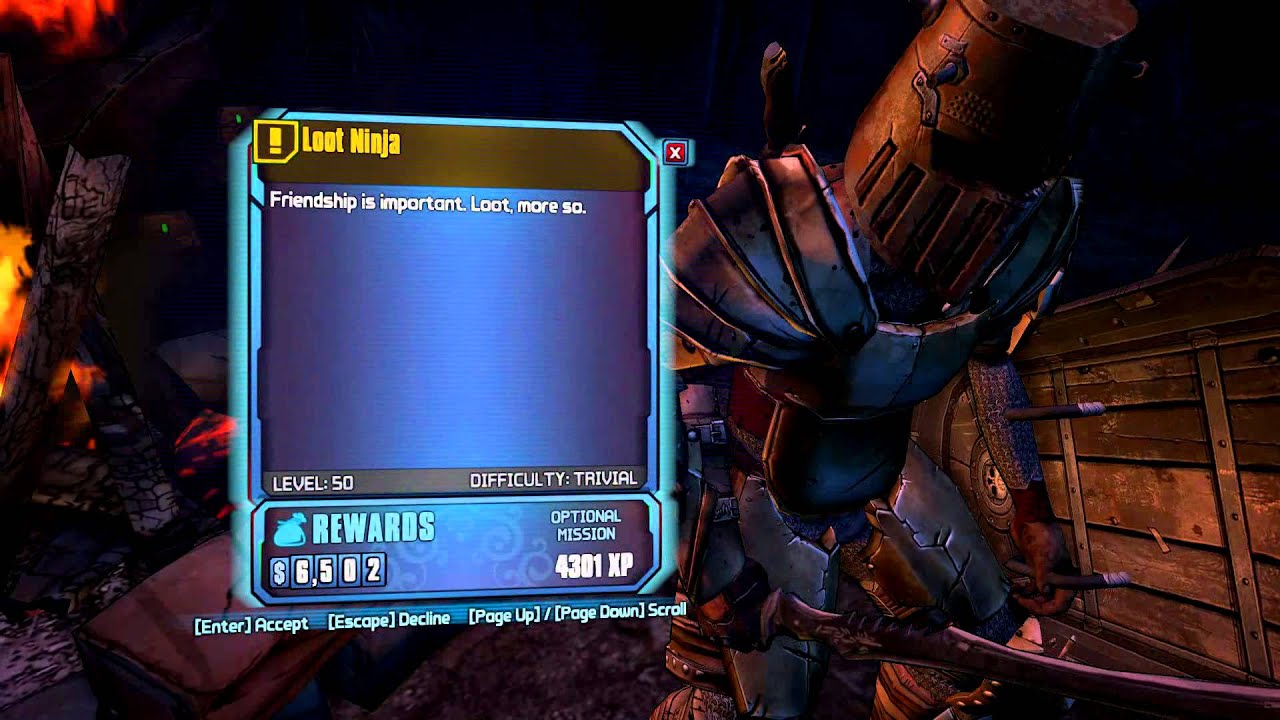 Borderlands 2 Take The Loot Ninja Side Mission From Sir Gallow 1080p YouTube borderlands-2-take-the-loot-ninja-side-mission-from-sir-gallow-1080p-youtube