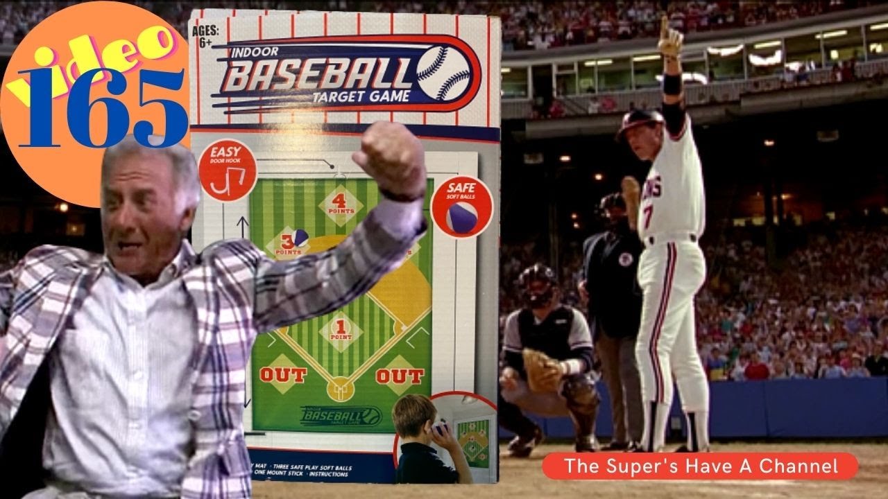 Indoor Baseball Target Game The Supers Have A Channel YouTube