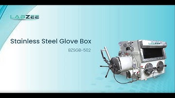 Labzee Stainless Steel Glove Box BZSGB-502| Airtight Controlled Workspace for Air-Sensitive Material