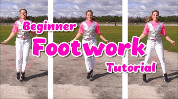 Jump Rope Footwork Skills! | Beginner Tutorial