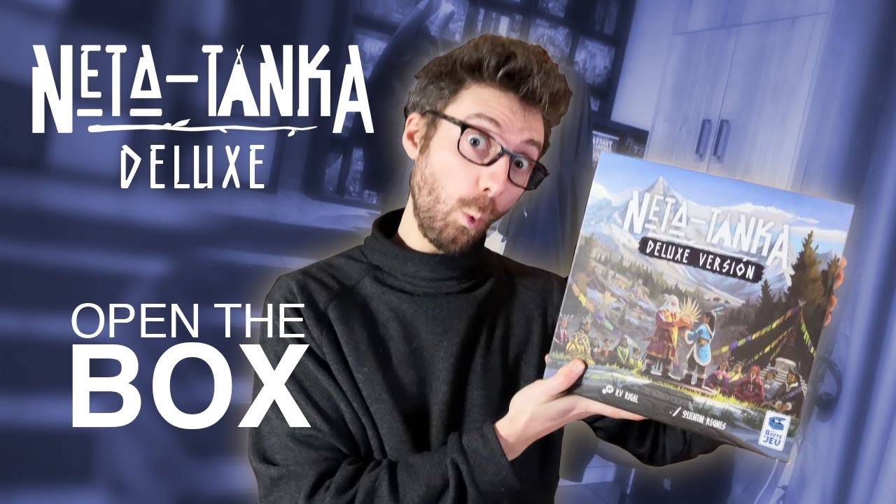 Neta-Tanka: Deluxe Verson (La Boîte de Jeu) / Unboxng / Brettspele