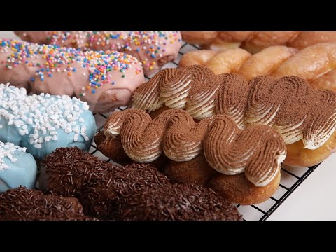 쫀득쫀득 꽈배기 만들기 korean twist <strong>doughnut</strong> <strong>Recipe</strong>