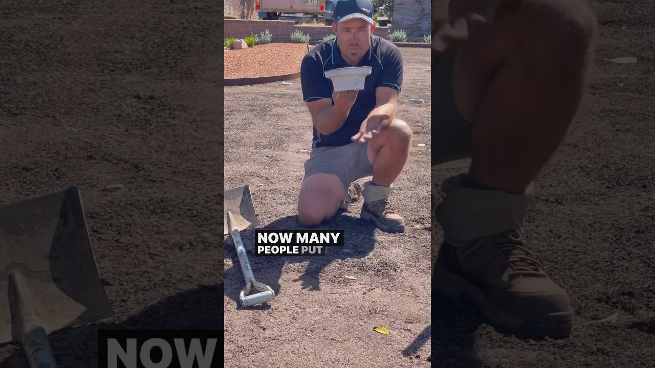 How to install concrete sprinkler surrounds. 