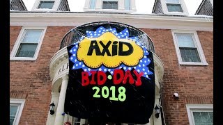 Alpha Xi Delta Syracuse University Bid Day 2018