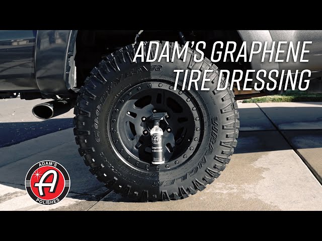 Adam's Aerosol Tire Shine - Adam's Polishes