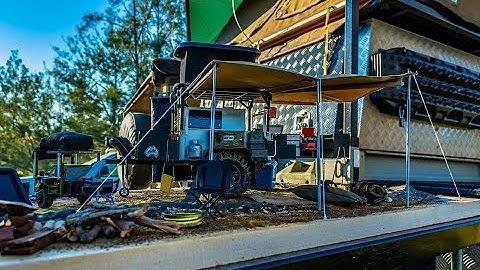 Custom 1/10 Scale Drifta DOT Camper Trailer Model | Hand Built Replica DOT - S1 Ep 2 - May 2018