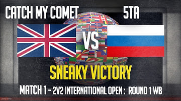 Match 1 - Sneaky Victory : 5TA vs Catch My Comet : 2v2 Int Open Round 1 WB