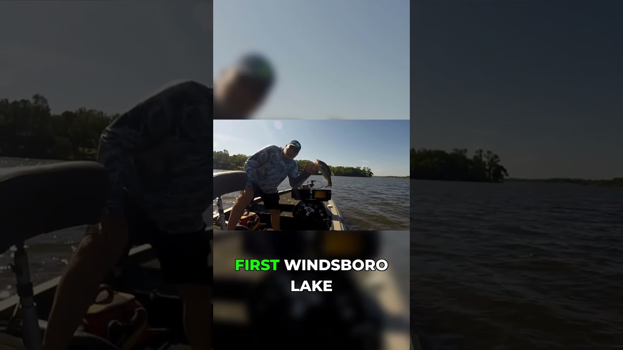 First Largemouth Bass of the Day! 🎣