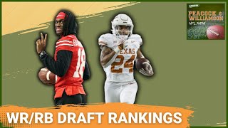 2024 NFL Draft Rankings: WR and RB