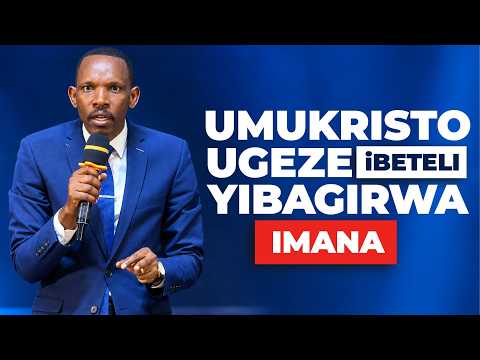 MUNYIHANGANIRE MBABWIZE UKURI🔴 UMUKRISTO UGEZE iBETELI ARADAMARARA AKIBAGIRWA IMANA🔴 EV. BONIFACE