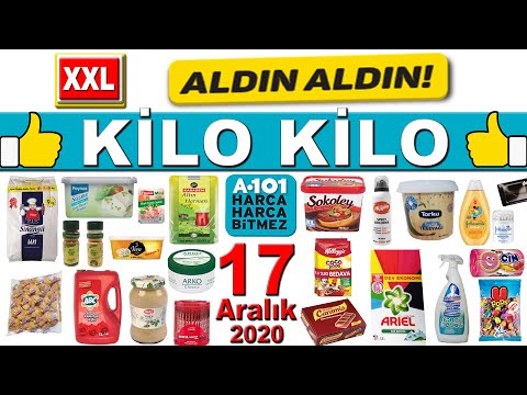 A101 KİLO KİLO XXL ÜRÜNLER KATALOĞU | 17 ARALIK 2020 A101 AKTÜEL | A101 KAMPANYA | A101 17 ARALIK