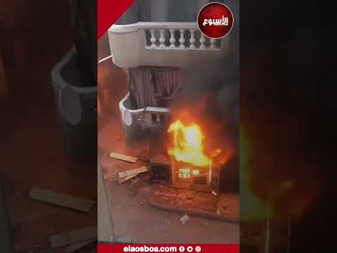 دون إصابات السيطرة على حريق هائل بمخزن خردة بمنطقة جناكليس بالإسكندرية