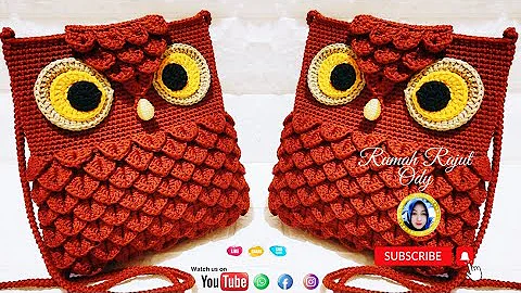 Create Your Own Crochet Owl Bag!