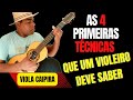 AS 4 PRIMEIRAS TÉCNICAS QUE UM VIOLEIRO TEM QUE SABER